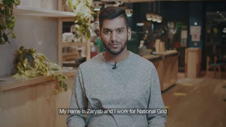 Zaryab Suddle: I work for National Grid