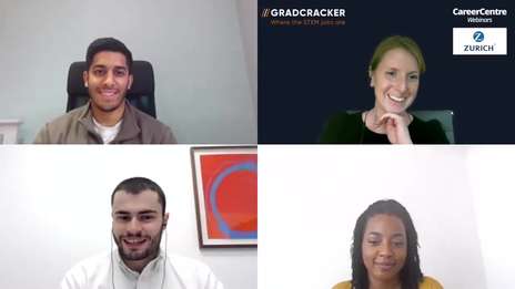 Gradcracker Insights - Carla meets three graduates at Zurich