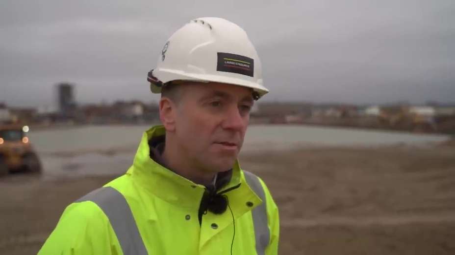 Early construction milestones reached at Everton