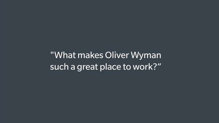 Oliver Wyman Achieves The Amazing: FORTUNE 100 Best Companies to Work For