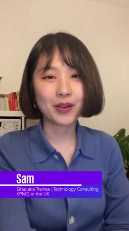 Sam - Graduate Trainee - Technology Consulting