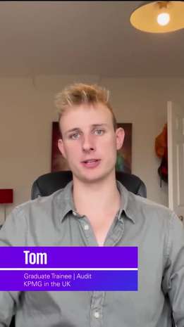 Tom - Graduate Trainee - Audit