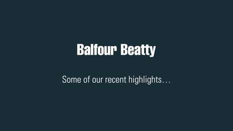Balfour Beatty highlights for 2022