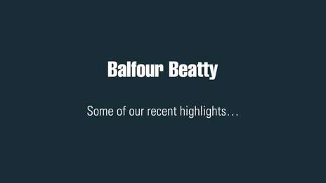 Balfour Beatty highlights for 2022