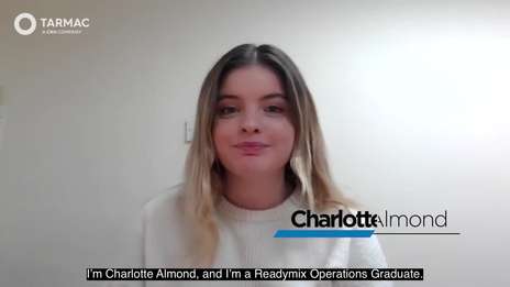 Charlotte Almond - Readymix Operations Graduate