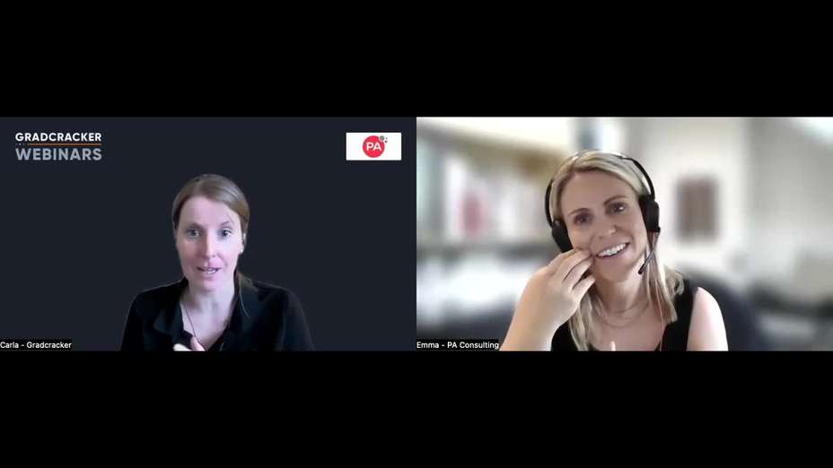 Gradcracker Insight – Carla speaks to Emma Henderson Global Head of Early Careers at PA Consulting