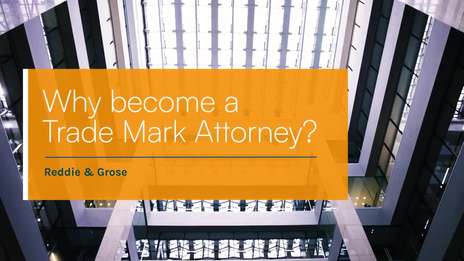 Why become a Trade Mark Attorney?