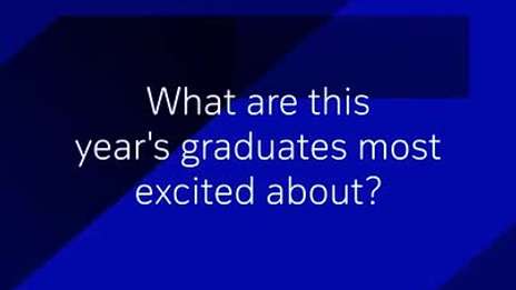 What are this year's graduates most excited about?