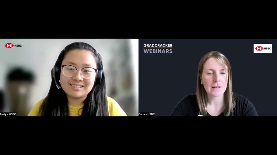 Gradcracker Insight – Carla meets Emily at HSBC