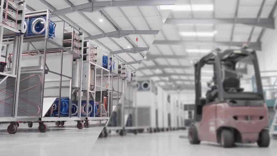 Excool - The Excool Zero Data Centre Cooling Unit - Inside the New Factory