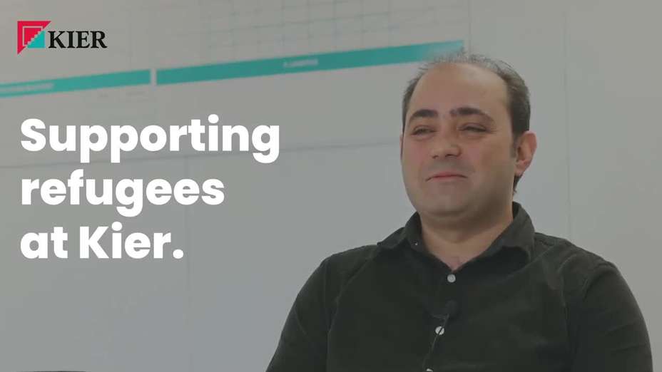 Supporting refugees at Kier