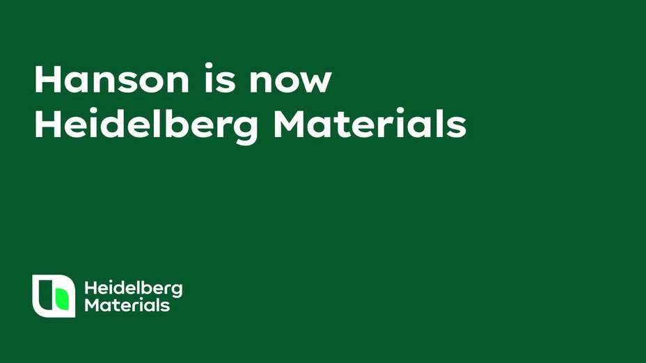 Hanson UK is now Heidelberg Materials.