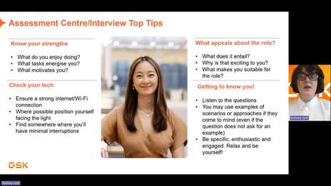 Application tips for the Industrial Placement from our Recruiter
