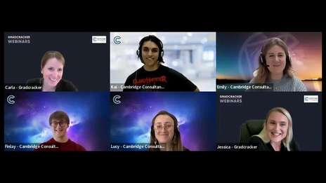 Our latest Gradcracker Webinar