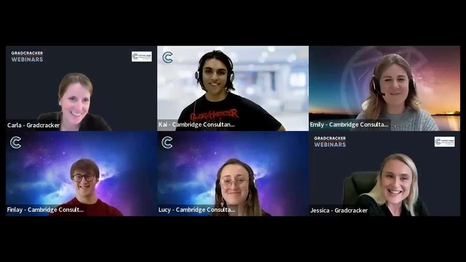 Our latest Gradcracker Webinar