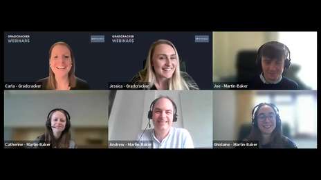 Our latest Gradcracker Webinar