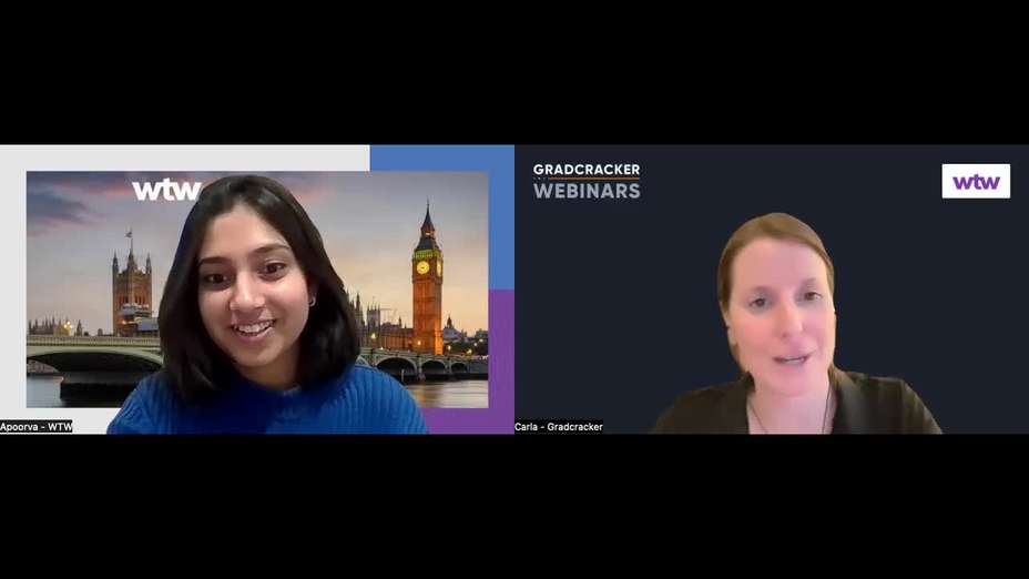 Gradcracker Insight - Carla meets Apoorva, Systems Development Analyst
