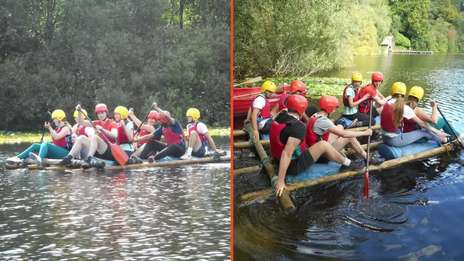 EDF Apprentices completing Outward Bound