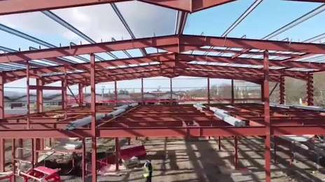Bellshill Fleet building flyover