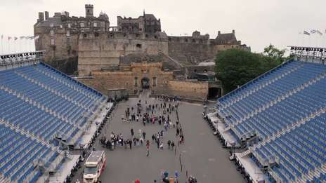 Royal Edinburgh Military Tattoo stands
