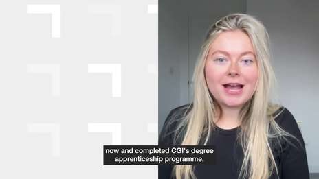 Day in the life of a CGI Degree Apprentice Graduate