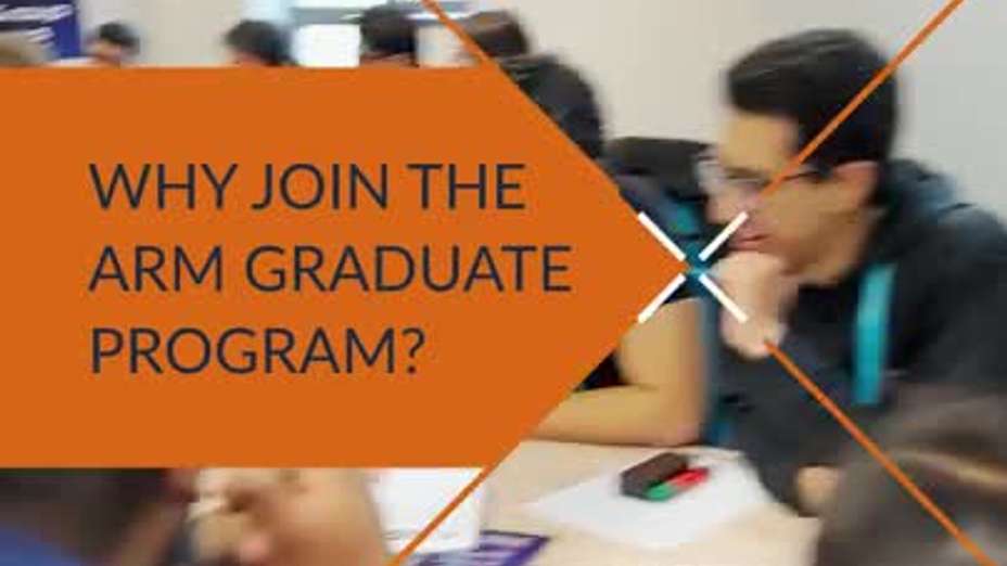 Why join the Arm Graduate Programme?