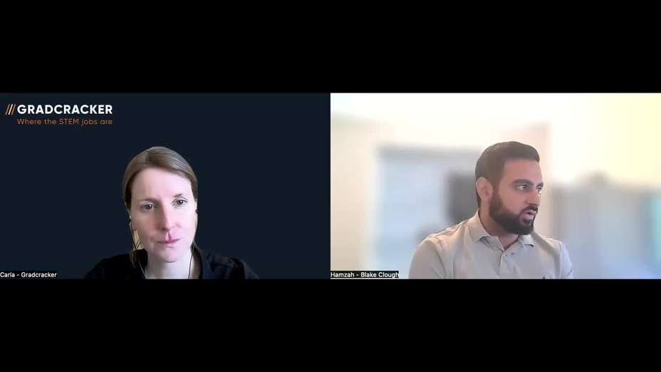 Gradcracker Insight - Carla meets Hamzah