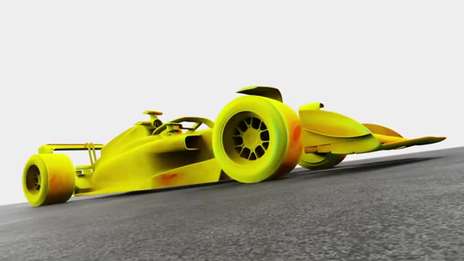 F1 Dynamic CFD Model - Aerodynamic Porpoising - Formula 1 Porpoising in CFD