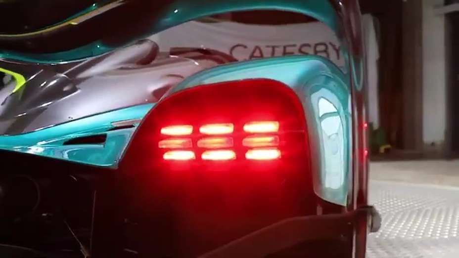 Aston Martin Valkyrie AMR Pro testing in Catesby Tunnel