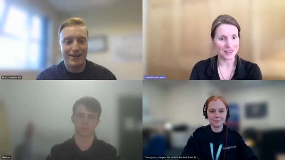 Watch now - The Gradcracker and Royal Navy Webinar