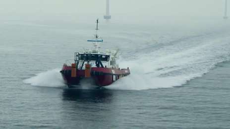 Our journey offshore