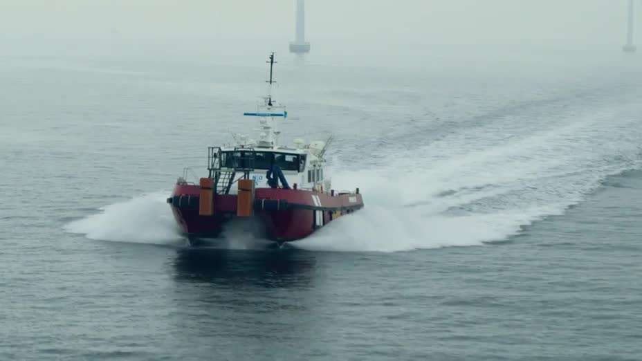 Our journey offshore