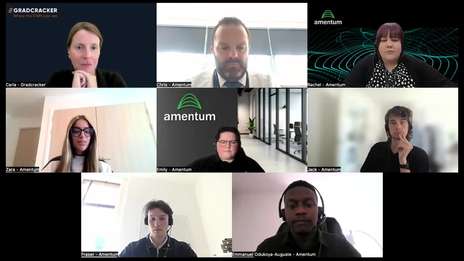 Hear from current graduates about their experiences so far at Amentum