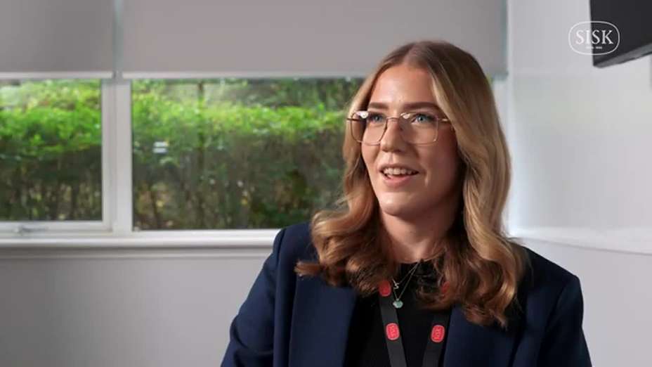 Sisk Degree Apprentice - Sophie Dick