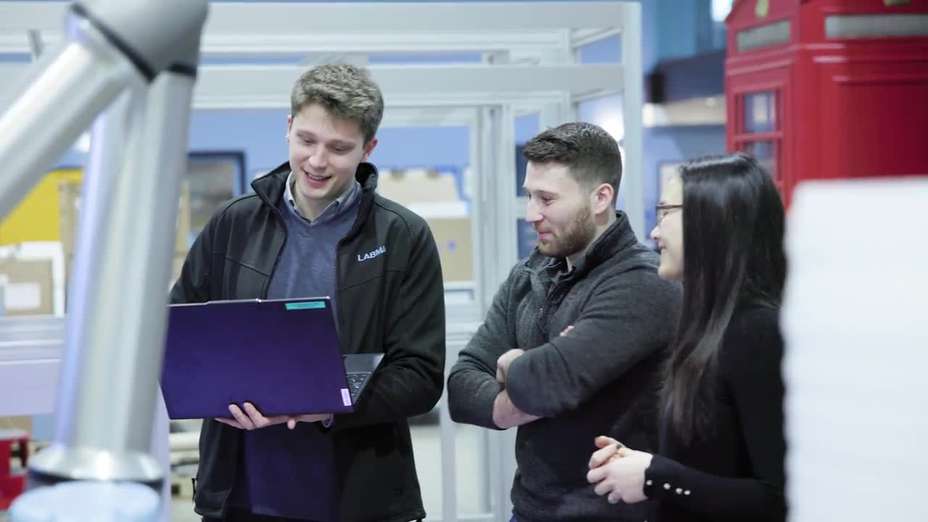 Work on cutting edge robotics at an award winning facility