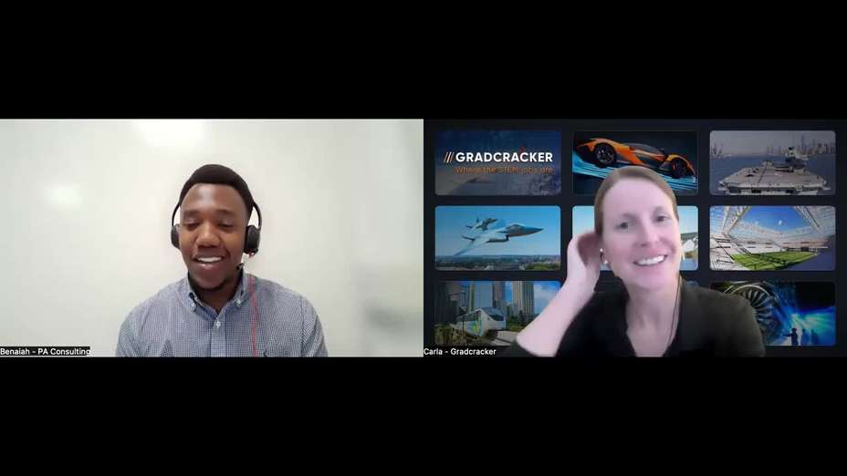 Gradcracker Insight - Carla speaks to Benaiah