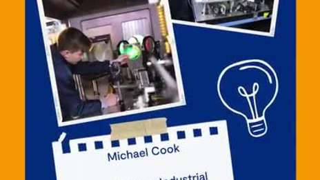 Michael Cook - Laser Plasma Industrial Placement Student