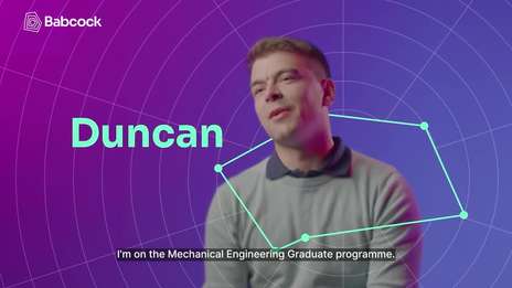 Meet our Graduate - Duncan (Mechanical Engineer)