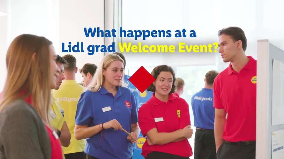 Lidl grads Welcome Event