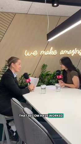 Why We Chose AECOM – Grads Maisy & Josie Spill All