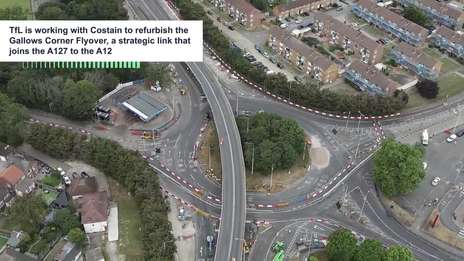 Gallows Corner Flyover Refurbishment