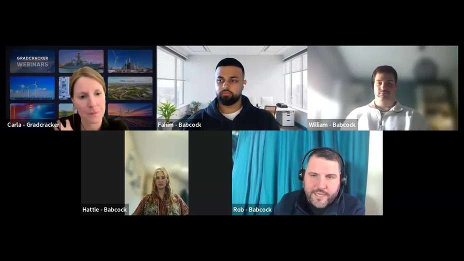 The Gradcracker Webinar with Babcock
