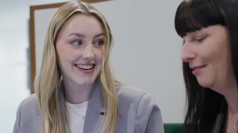 Zoe and Caitlyn - Degree Apprenticeships at Bentley