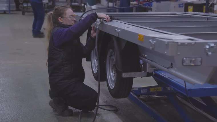 Ifor Williams Trailers - Manufacturing