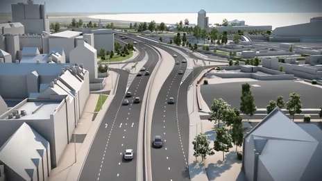 A63 Castle Street fly-through
