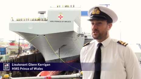 Lt Glenn Kerrigan - HMS Prince of Wales