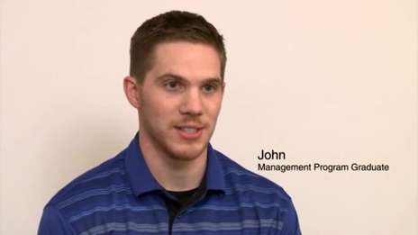 John - Management Programme Graduate