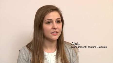 Alicia - Management Programme Graduate