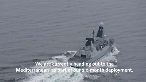 Goodbye HMS Duncan, welcome home HMS Argyll 
